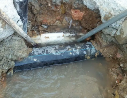 万州测漏水之水管漏水